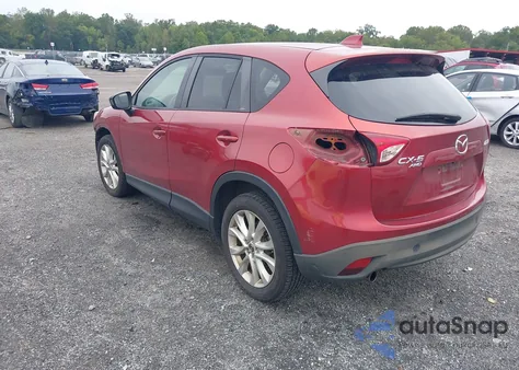 2013 Mazda Cx-5 Grand Touring z USA, uszkodzony, nr VIN JM3KE4DE4D0163853